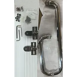 Душова кабіна з низьким піддоном Mixxus Lines SCT01-90x90x198-Tr прозоре скло 6мм New (в 2 ящ) chrome MI8370, Хром, прозорий, хром - мініатюра 4