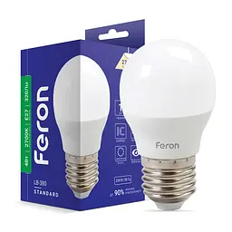 Світлодіодна лампа Feron LB-380 4 Вт E27 2700K