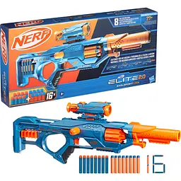 Бластер іграшковий Nerf EaglePoint RD-8 Nerf Elite 2.0 16 стріл (F0423) - мініатюра 4