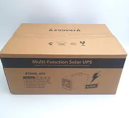 Акумуляторний інвертор-перетворювач напруги 400 Вт 96000 mAh Power Bank з розеткою 220 V та 12 V, зарядна станція Yachu 350.4 Wh 12,8 V/24 Ah/400 W - мініатюра 8