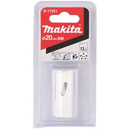 Свердло корончасте біметалеве 20 мм Makita D-17251