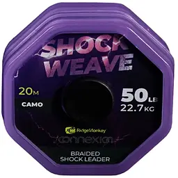 Шоклідер RidgeMonkey Connexion Shock Weave Braided Shock Leader 20 m 50lb/22.7 kg Shimano (1013-9168.03.11)