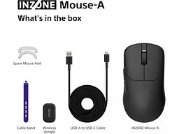 Миша Sony INZONE Wireless (MSEG500B.E) - мініатюра 9