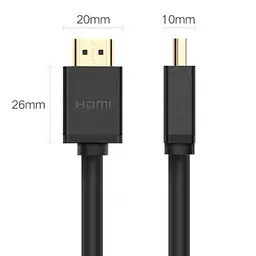 Кабель Ugreen HDMI to HDMI Cable 1m (10106) [63387] - мініатюра 4