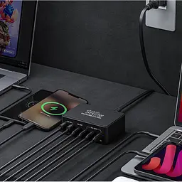 Зарядний пристрій універсальний Voltronic fast charger USB QC3.0/PD/PPS 140W - мініатюра 5