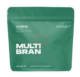 MULTI BRAN Choice — мікс клітковини для очищення, стрункості та здорового кишечника, 30 порцій