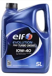 Моторна олива Elf Evolution 700 Turbo Diesel 10W-40 5 л (201553) (216672)