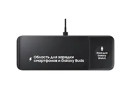 Бездротовий зарядний пристрій Samsung 3 in 1 Black (EP-P6300TBRGRU) - мініатюра 6