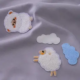 Дитяча постільна білизна MIRSON BABY Poplin Edition Bobby the Sheep та Geraldine 110х160см (2200013086239) - мініатюра 2