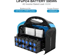 Зарядна станція Voltero PS6 600W 595Wh - мініатюра 5