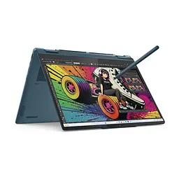Ноутбук Lenovo Yoga 7 2-in-1 Copilot+ AI 5340 16GB LPDDR5x 512GB Windows 11 Home Teal - мініатюра 3