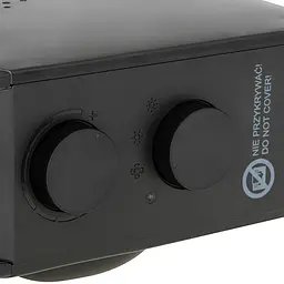 Тепловентилятор Adler AD 7725 black - мініатюра 5