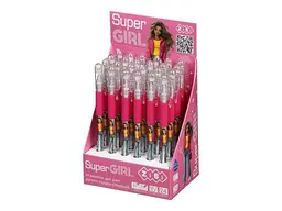 Ручка гелева Zibi пиши-стирай SUPER GIRL 5мм синя