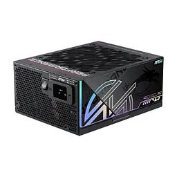 Блок живлення MSI 1300W (MPG Ai1300TS PCIE5) - мініатюра 3