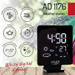 Метеостанція домашня Adler AD 1176 Польша