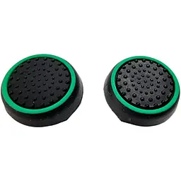 Накладки на стіки Thumb Grips 4-pack для PS4/PS5/Xbox Black Dark Green [140815] - мініатюра 3