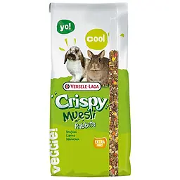 Корм для кроликів Versele-Laga Crispy Muesli Rabbits Cuni Верселе-Лага Кріспі мюслі 20 кг (611296)