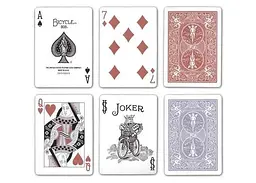 Карти гральні United States Playing Card Company Bicycle Marsala & Daybreak (02245) - мініатюра 2