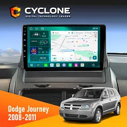 Штатна магнітола Dodge Journey 2008-2011 Cyclone C9-013 4x64 DSP 4G Cyclone (НФ-00007214)