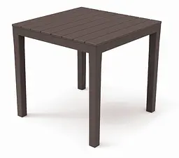 Стіл Progarden BALI 78x78x72  коричневий