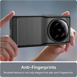 Чохол для Xiaomi Mi 13 Ultra, чохол для Xiaomi 13 Ultra, силіконовий силікон з м'якого вуглецевого волокна TPU, протиударний - мініатюра 6