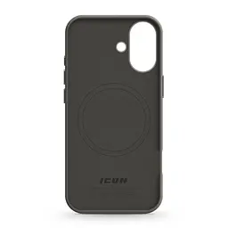 Силиконовый чехол с MagSafe для Apple iPhone 16, ICON2 MagCase, серый, противоударный, панель с мягкой подкладкой, защита всего корпуса, поддержка беспроводной зарядки, совместим с защитными стеклами и пленками, ArmorStandart (ARM81311) - мініатюра 2