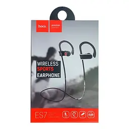 Стереогарнітура Bluetooth Hoco ES7 Sport Black - мініатюра 2
