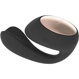 Смарт-вібратор Lelo Ida Wave Black вагінально-кліторальна технологія WaveMotion 2 мотора