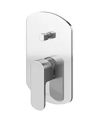 Душова система Kohlman Foxal 40 chrome + BOX прихованого монтажу QW210FQ40, Хром - мініатюра 2