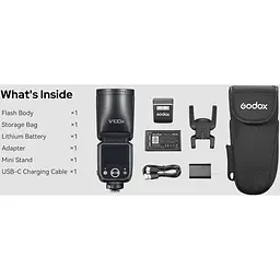 Накамерний спалах Godox V100N для Nikon - мініатюра 10