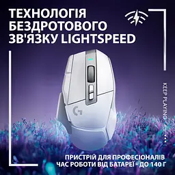 Мишка Logitech G502 X Lightspeed Wireless White (910-006189) - мініатюра 3