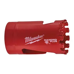 Коронка алмазна Diamond Plus MILWAUKEE, діаметр 29мм (1/2''х20) (свердління з водою) (заміна на 4932498351)