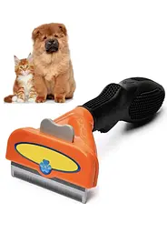 Фурмінатор для вичісування підшерстя тварин Pet Knot Comb 10х16 см - мініатюра 2