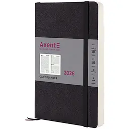 Щоденник Axent 2026 Partner Soft Skin 145х210 мм чорний (8810-26-01-A)