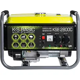 Генератор бензиновий Konner&Sohnen BASIC KSB 2800C [117121] - мініатюра 2