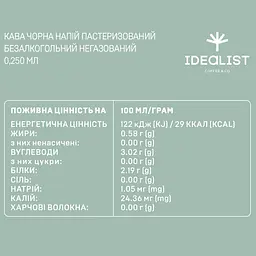 Кавовий напій Idealist Coffee & Co. Americano 0.25 л - мініатюра 2