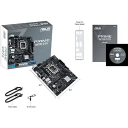 Материнська плата Asus Prime H610M-D D4 s1700 H610 2xDDR4 M.2 HDMI D-Sub mATX - мініатюра 2