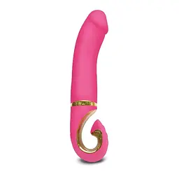 Водонепроникний вібратор Gjay Neon Rose Gvibe FT10431 89403 - мініатюра 4
