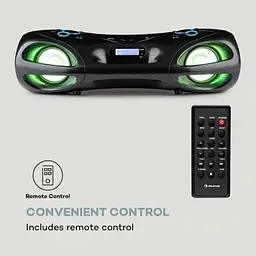 Музичний бумбокс Auna Spacewoofer DAB Boombox CD (10036341) - мініатюра 7