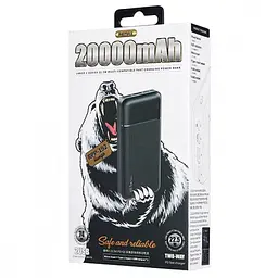 Акумулятор портативний Remax Lango II Series 20000mAh RPP-192 чорний - мініатюра 4