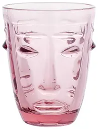 Набір 6 склянок Ariadne "Face Pink" Bona Ø8,2х10 см kuh0007174