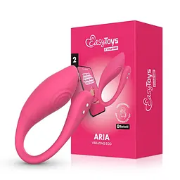 Віброяйце EasyConnect Aria, 18 см (рожевий) - мініатюра 12