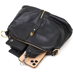 Жіноча шкіряна сумка Vintage 24х15х9,5 см sum0022735 - мініатюра 6