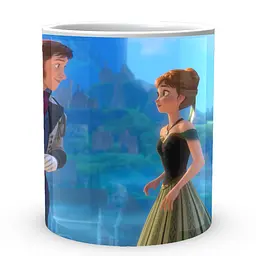 Кухоль GeekLand Frozen Холодне Серце Ханс Анна FZ.002.06 330 мл білий - мініатюра 2