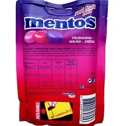 Драже Mentos Red Fruit Mix 160g - мініатюра 2