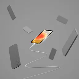 Кабель Belkin USB-A > Lightning заряджання/синхронізації 1м, силіконовий з кліпсою, білий teh0013625 - мініатюра 6