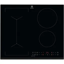 Варильна поверхня індукційна Electrolux 60 см розширена зона Hob2Hood чорний