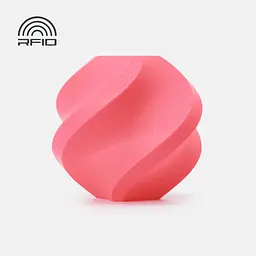 Пластик для 3D друку Bambu Lab PLA Basic Рожевий (Pink, 10203), філамент 1.75 мм, 1 кг, без котушки