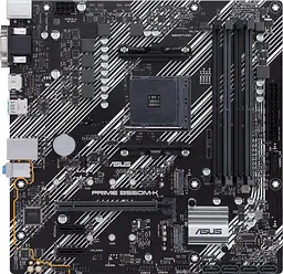 Материнська плата ASUS PRIME B550M-K (Prime B550M-K) (Socket AM4, AMD B550, Micro-ATX) Б/в