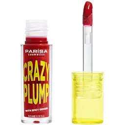 Блиск- плампер для губ Parisa Lipgloss Crazy Plump відтінок №106 Iconic red  - мініатюра 2